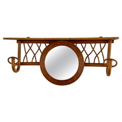 French Bamboo Coatrack