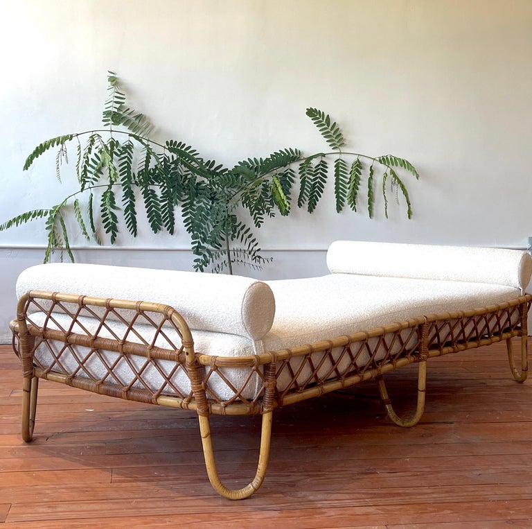 French Bamboo Daybed For Sale 8