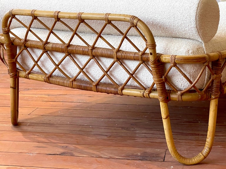 French Bamboo Daybed For Sale 1