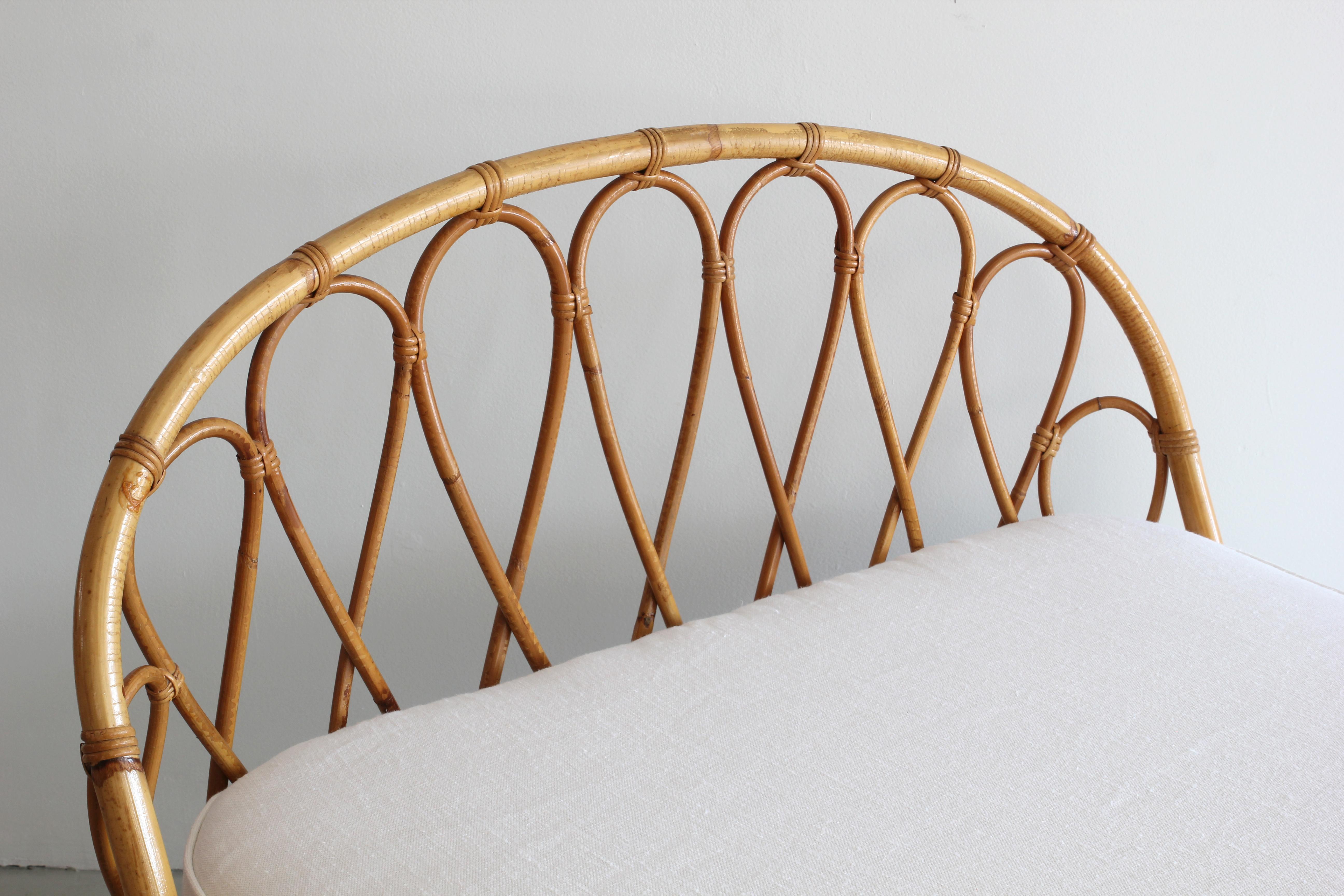 French Bamboo Daybed 1