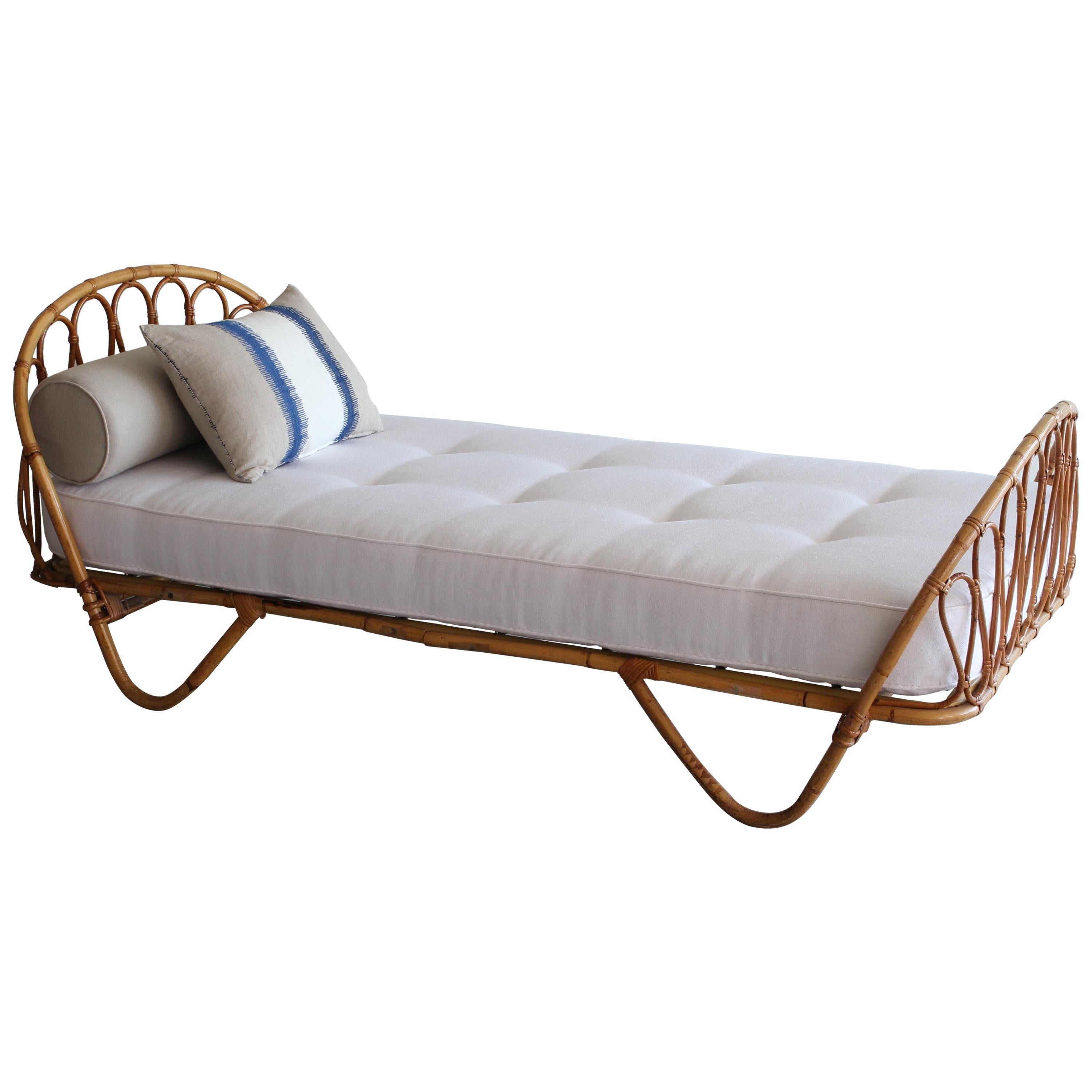 French Bamboo Daybed