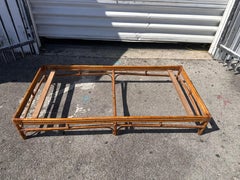 French Bamboo daybed frame