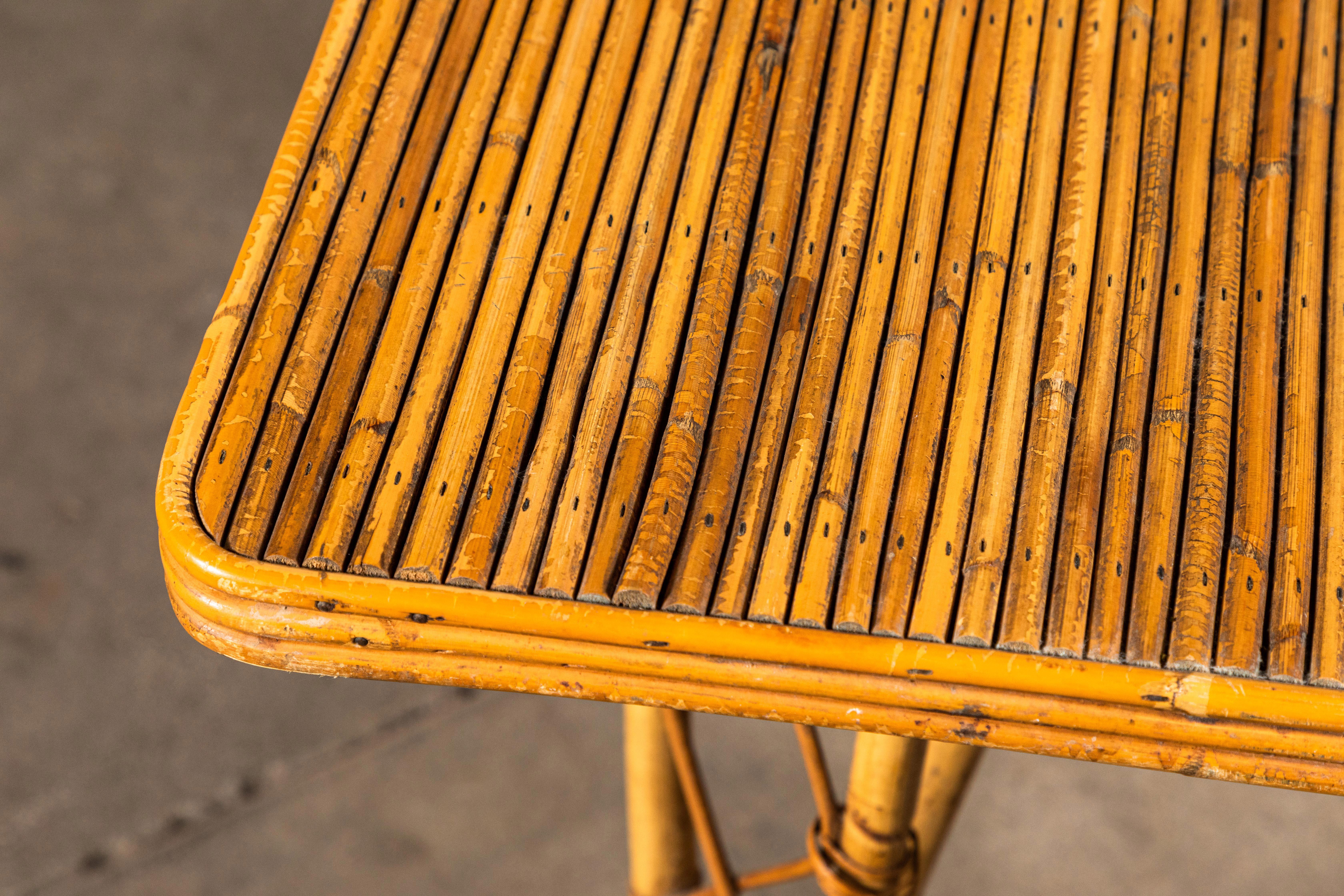 French Bamboo Dinging Table 7