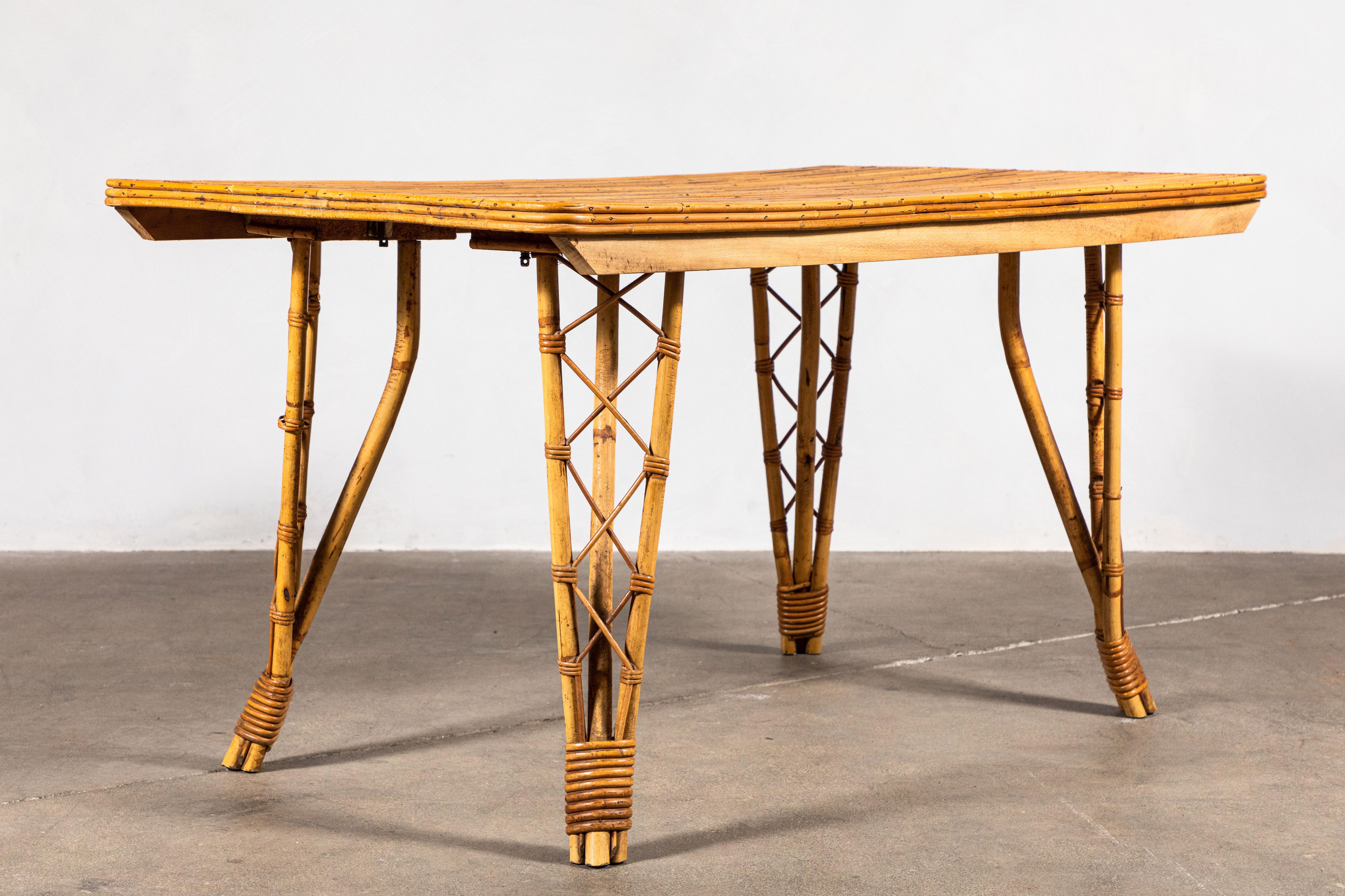 French Bamboo Dinging Table 3