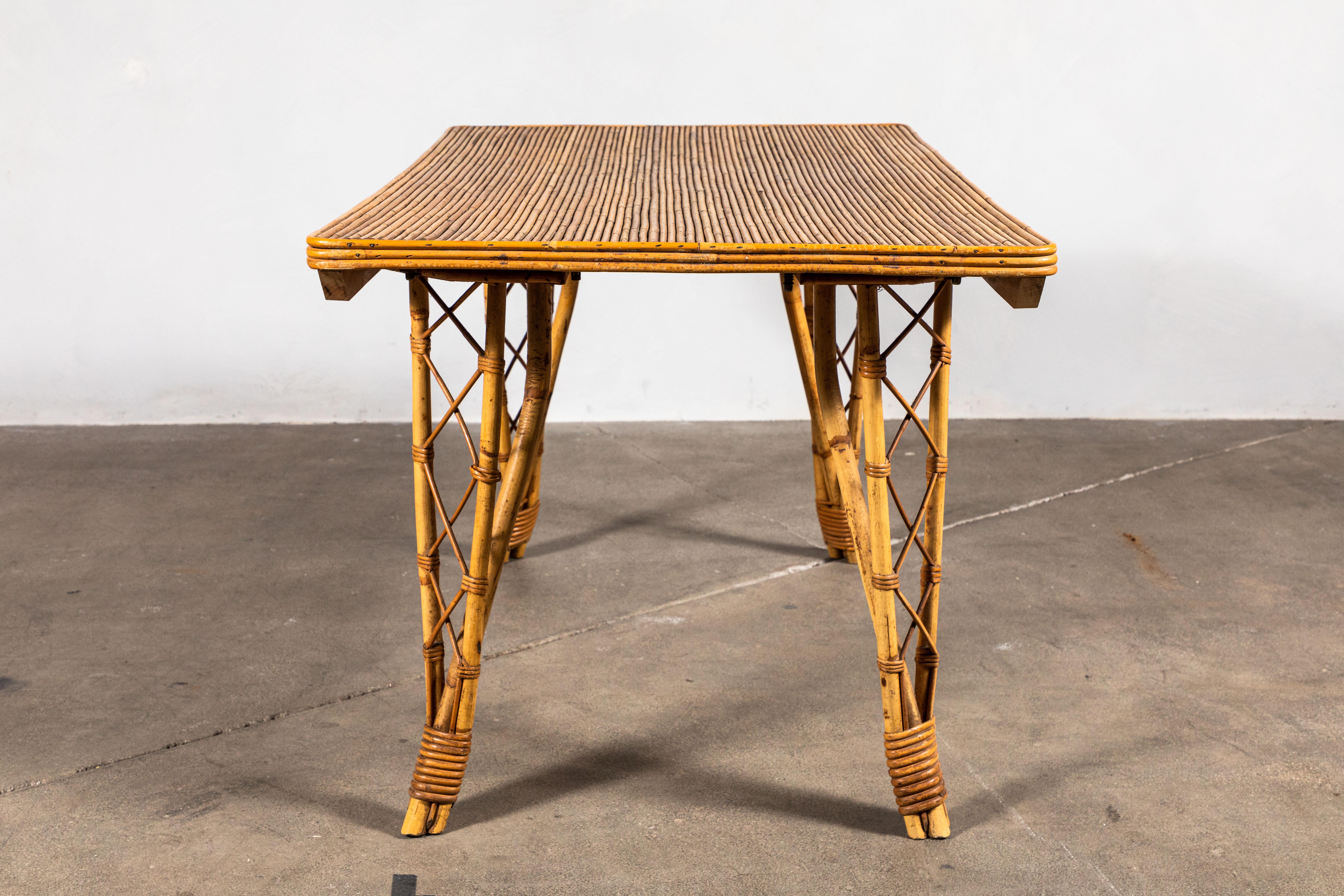 French Bamboo Dinging Table 5