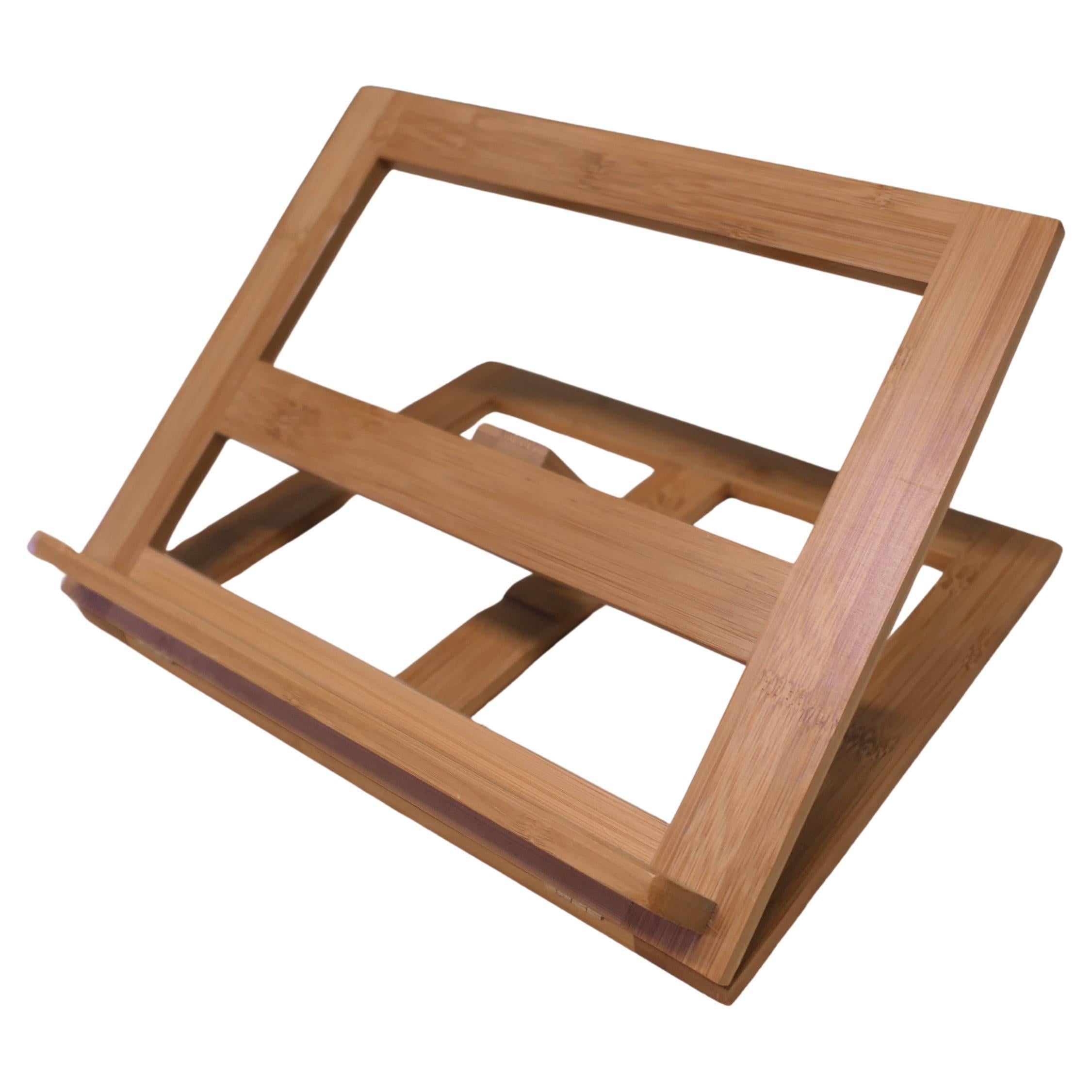 French Bamboo Folding Book Rest or Music Stand, Lutrin  This is a charming piece