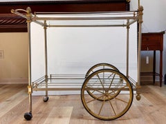 French bar cart from the mid-20th century