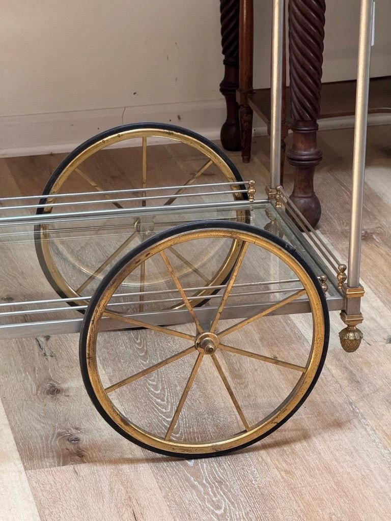 Carrello da bar francese della metà del 20° secolo in vendita 1