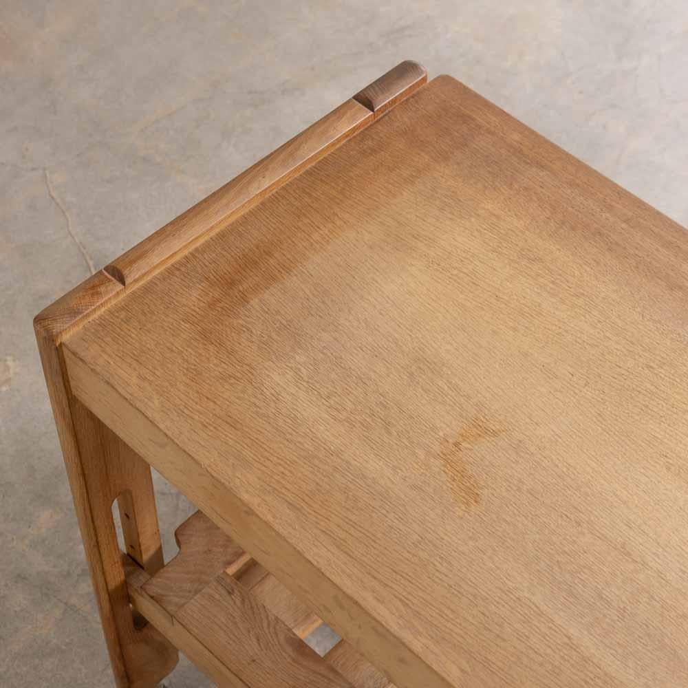 Chariot de bar sculpté français dans le style de Guillerme et Chambron en vente 4