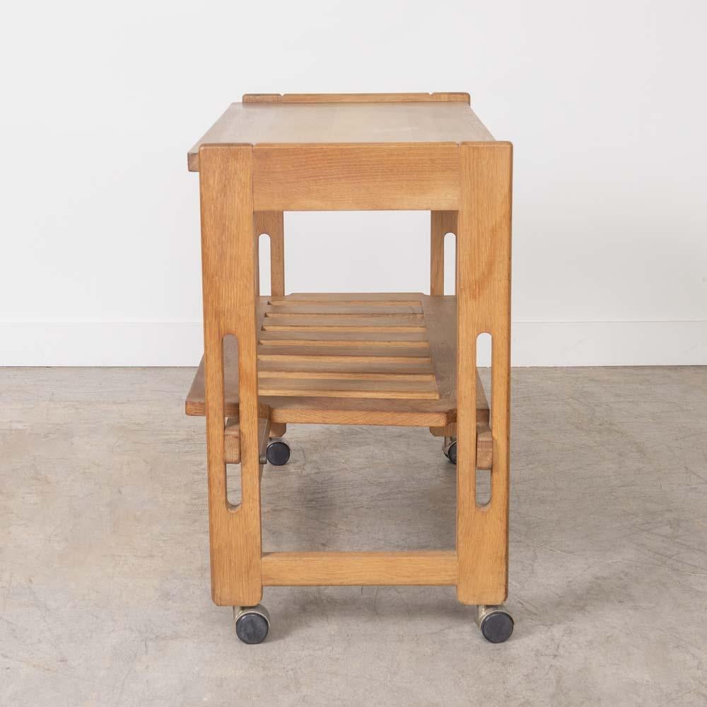 20ième siècle Chariot de bar sculpté français dans le style de Guillerme et Chambron en vente