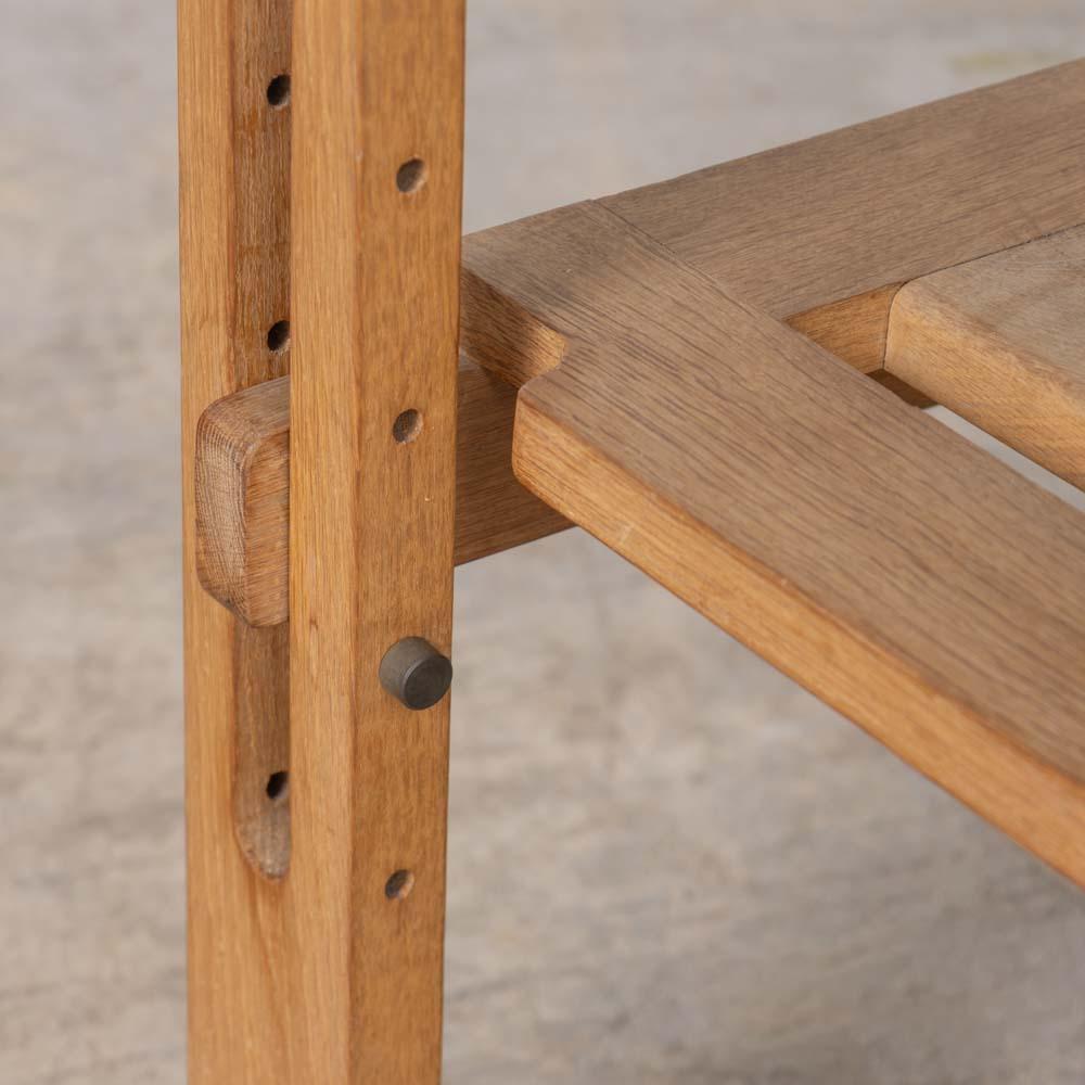 Chariot de bar sculpté français dans le style de Guillerme et Chambron en vente 3