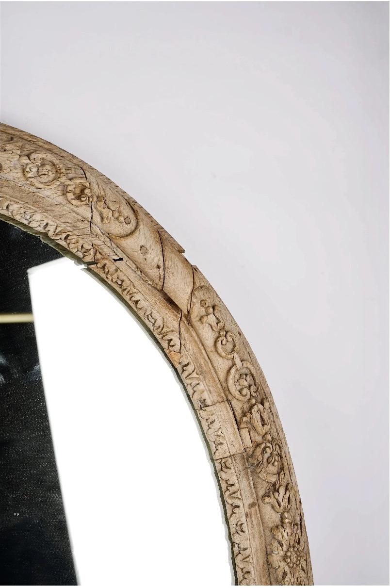 Hand-Carved French Baroque Mirror