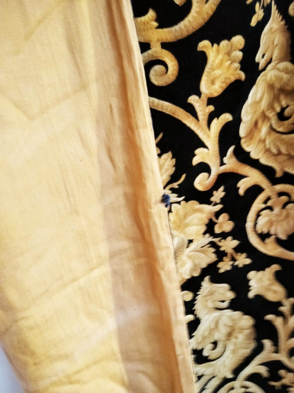 silk curtain fabric