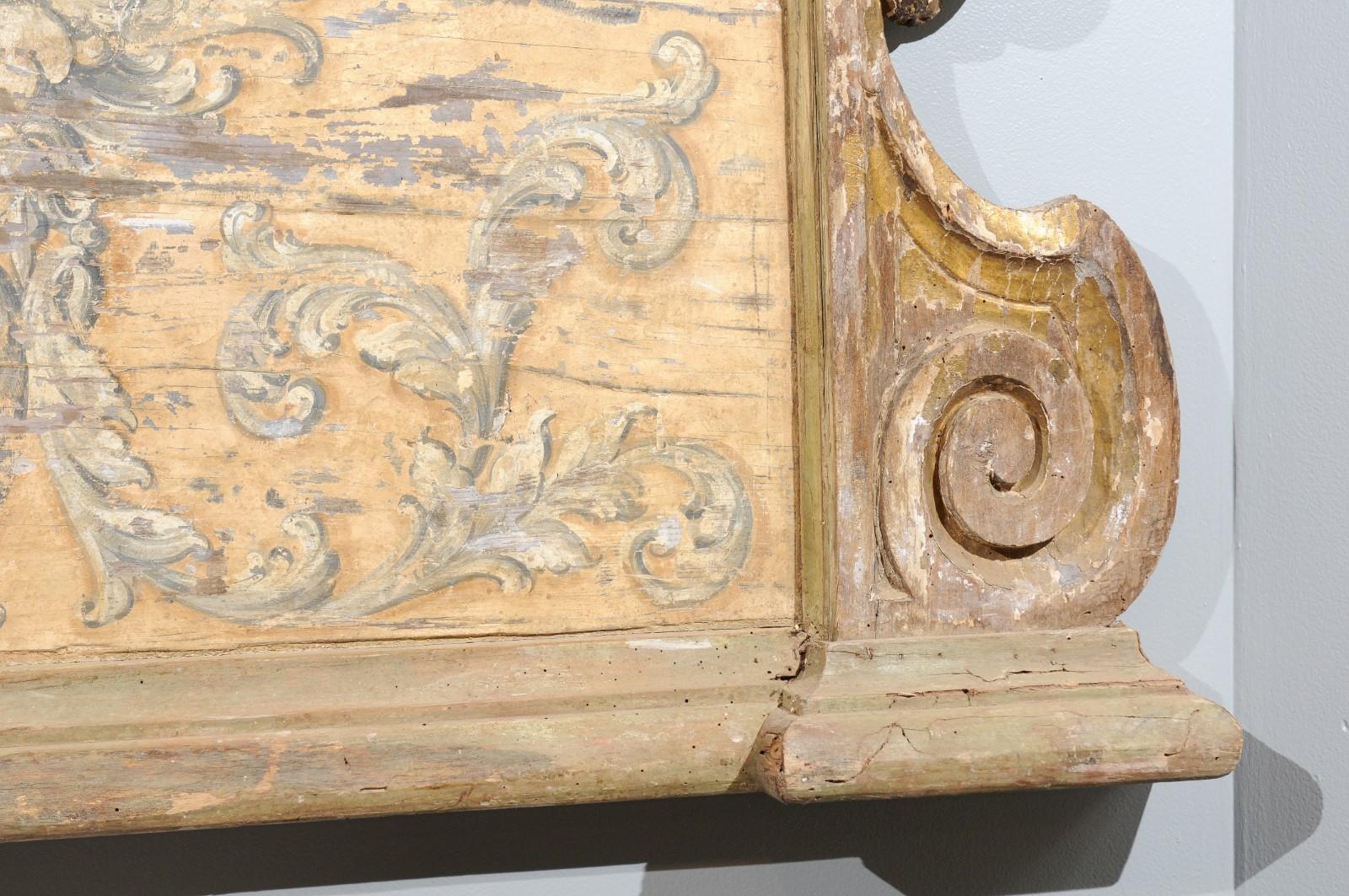 French Baroque Style Architectural Fragment with Volutes, Late 19th Century 5