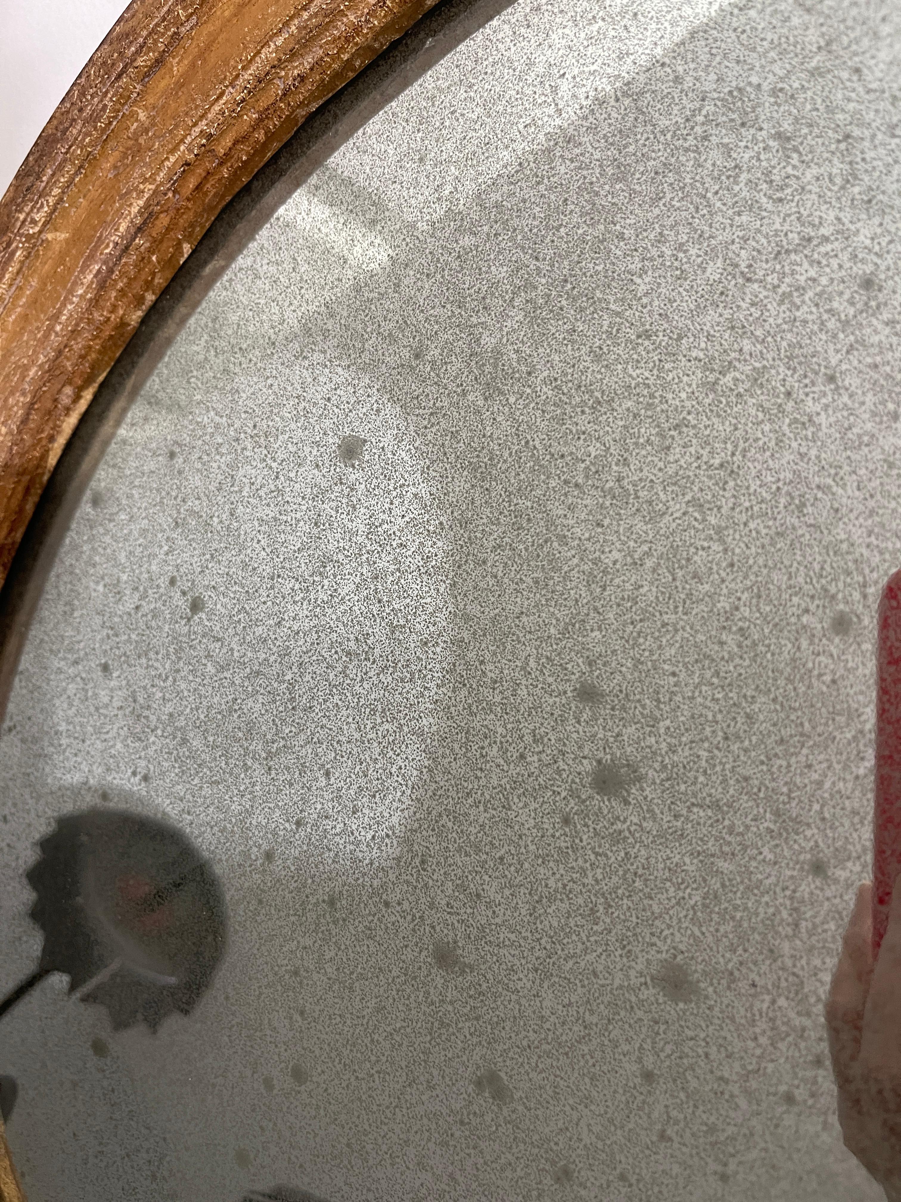 Portacandele a specchio da parete in stile barocco francese con nastro e fiocco in vendita 3