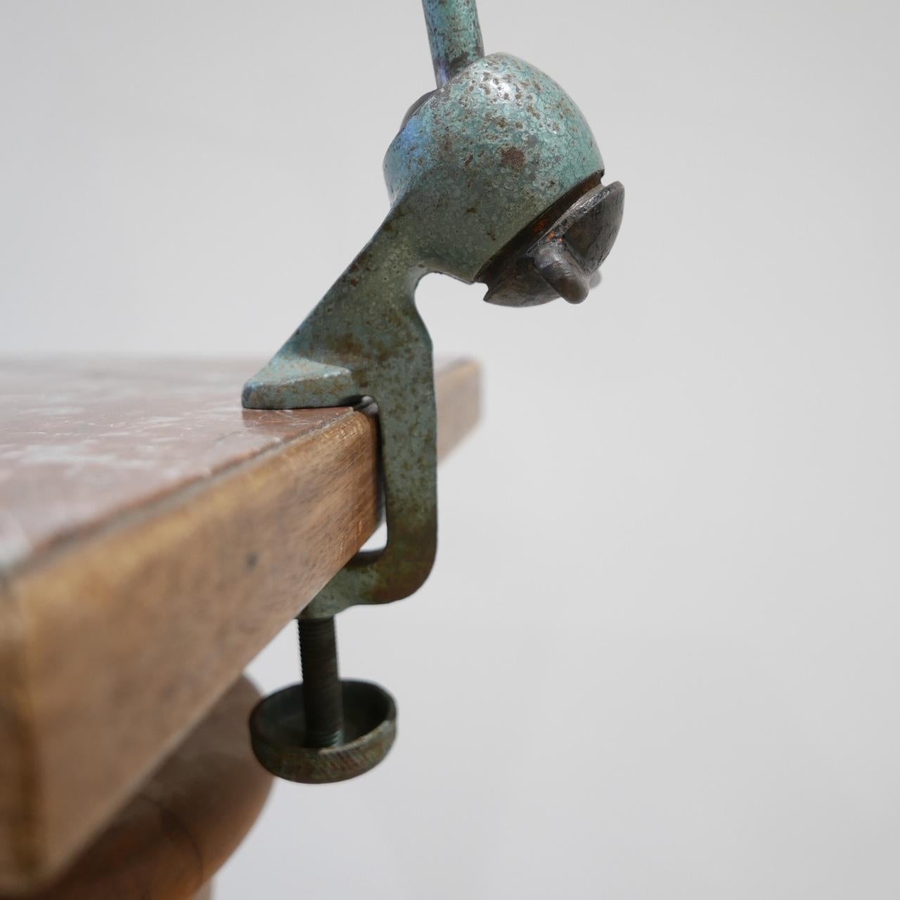 French Bauhaus Clamp Table Lamp by Bernard-Albin Gras 1