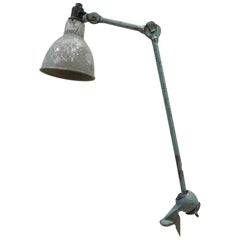 French Bauhaus Clamp Table Lamp by Bernard-Albin Gras
