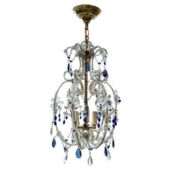 French Beaded Chandelier