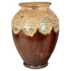 Französische Beauvais-Keramik-Vase