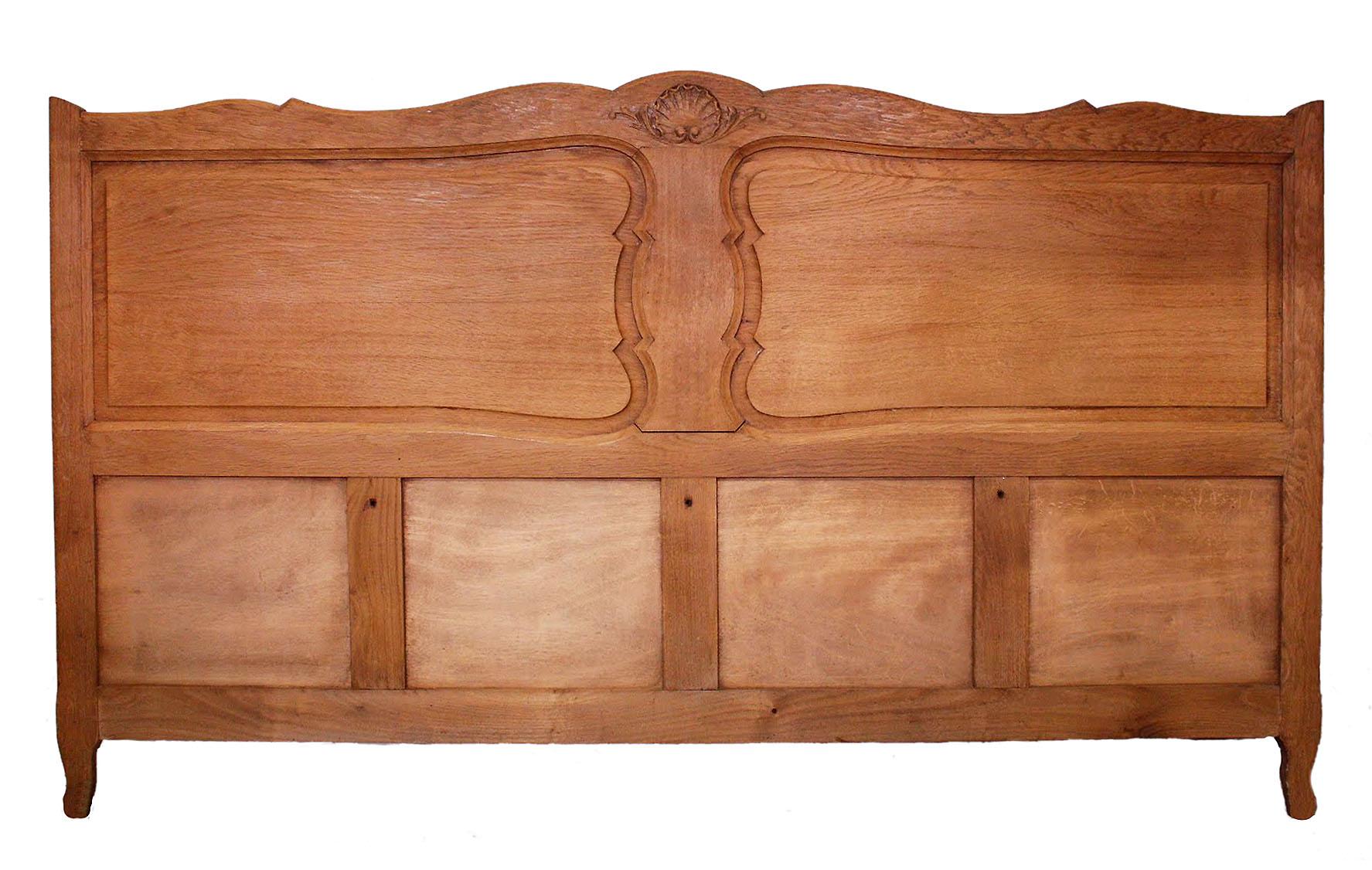 Mid-Century Modern French Headboard California King Size Bed to Customize Louis, Early 20th Century