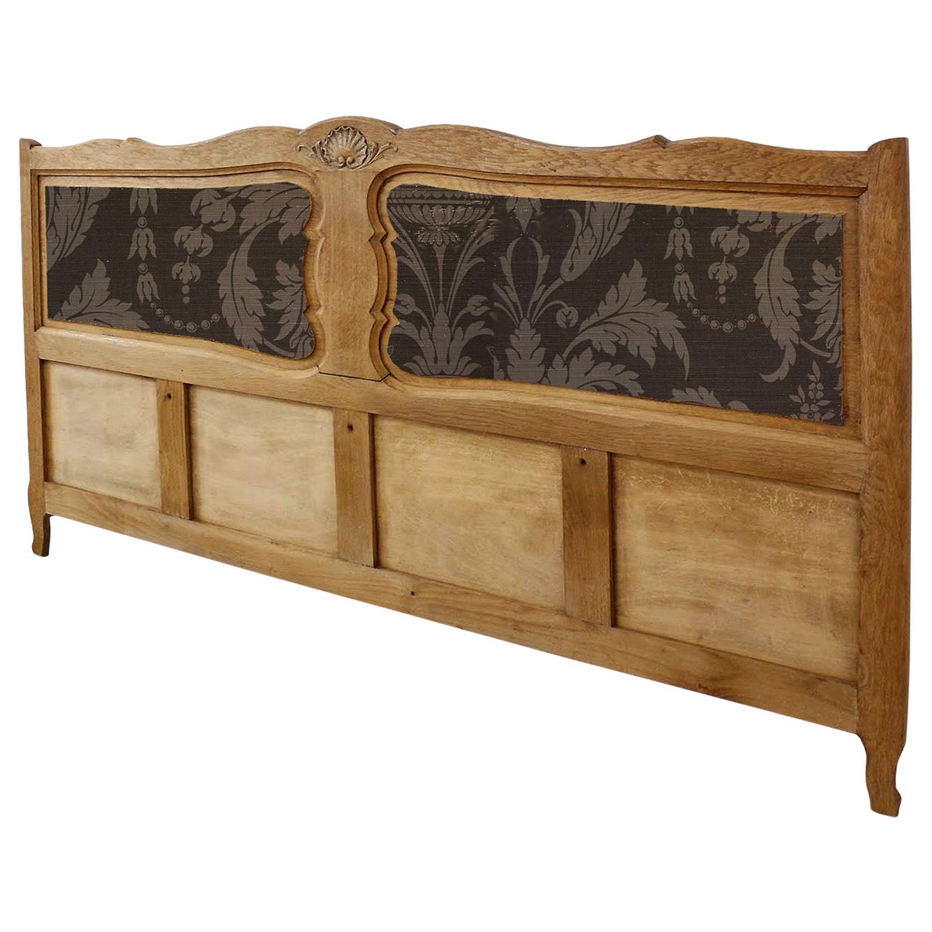 French Headboard California King Size Bed to Customize Louis, Early 20th Century