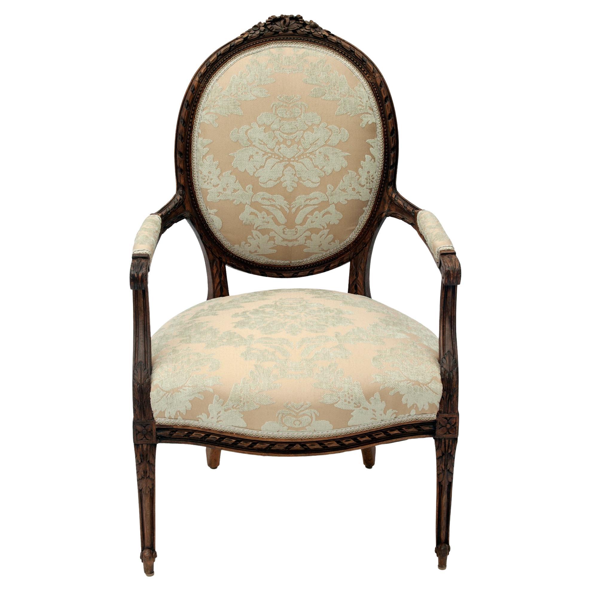 French Bedroom Chair  For Sale