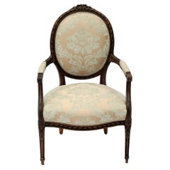 Antique French Bedroom Chair 