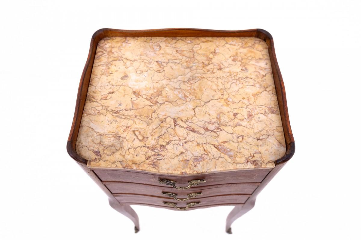 French bedside tables, circa 1920. 4