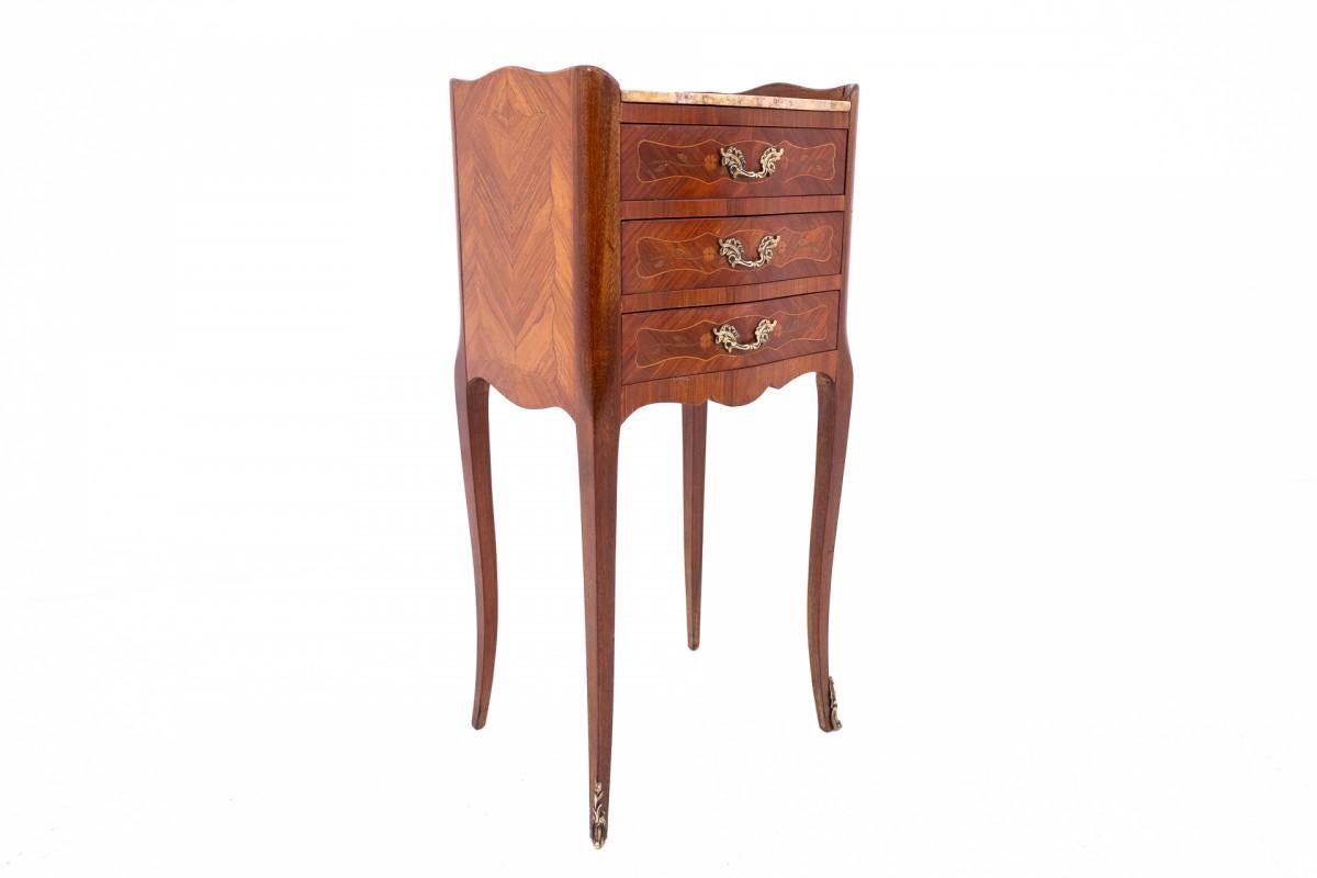 French bedside tables, circa 1920. 2
