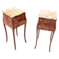 French Bedside Tables from the Turn of the 19th and 20th Centuries