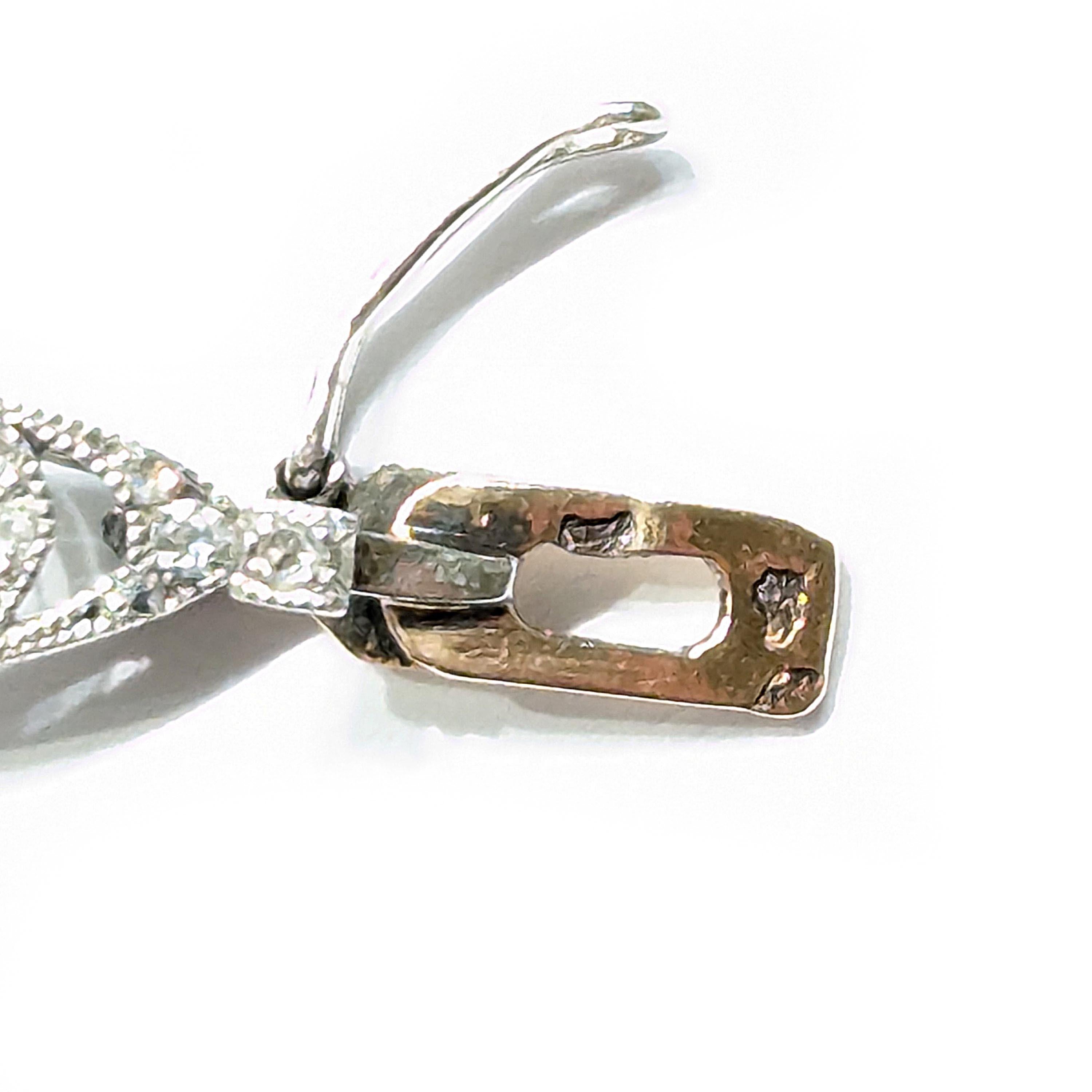 French Belle Époque Thibault & Jolivot Sapphire Diamond and Platinum Bracelet For Sale 6