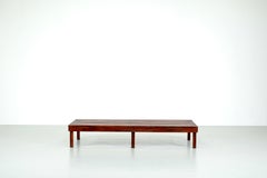 French bench in pine - 1960s