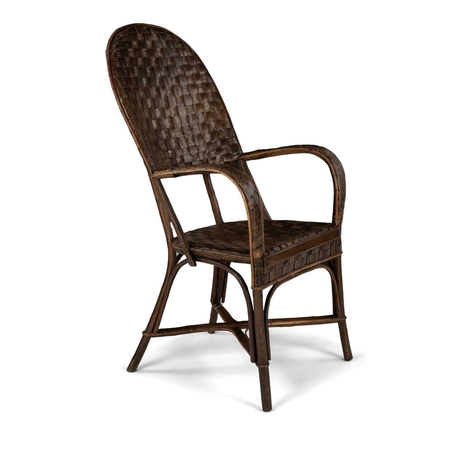 French Bentwood Armchair In Fair Condition For Sale In Houston, TX