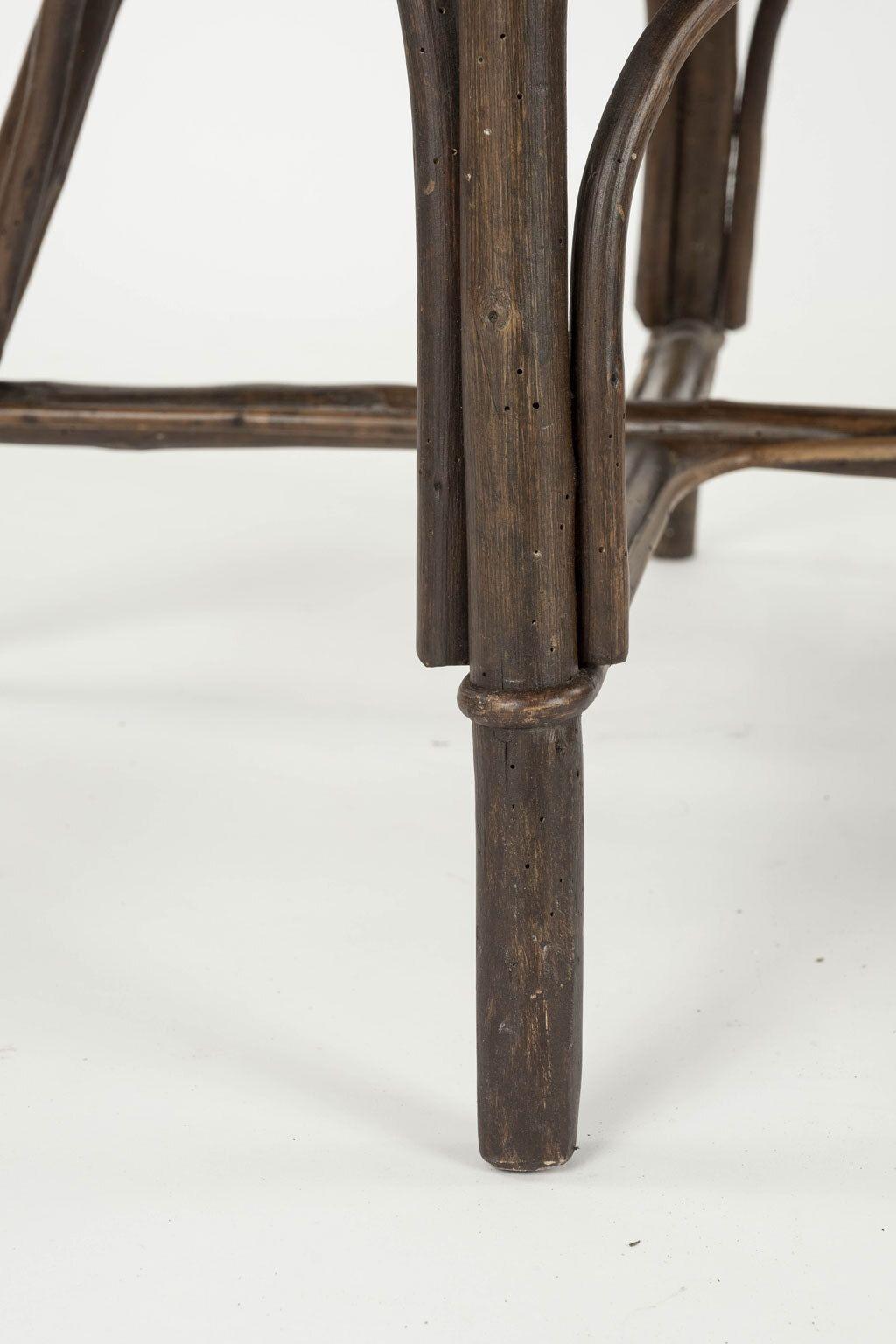 Early 20th Century French Bentwood Armchair For Sale