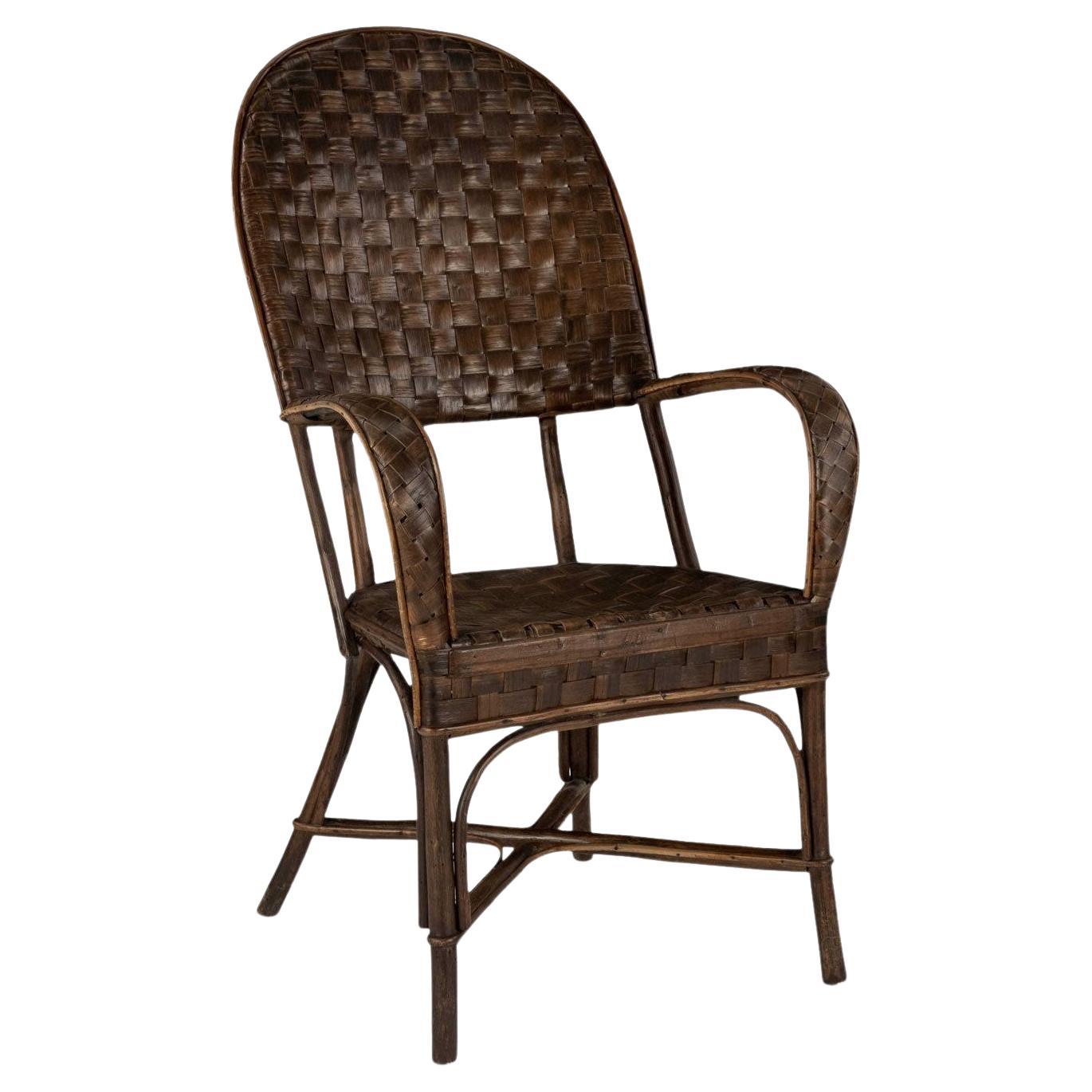 French Bentwood Armchair For Sale