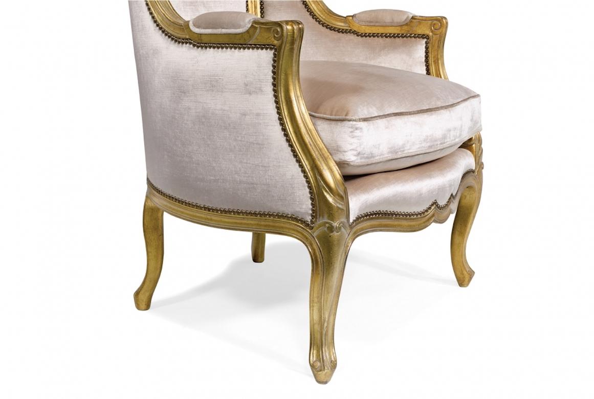 20ième siècle Fauteuil Bergère à Dôme, 20ème siècle en vente