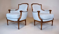 Französische Bergere-Sessel von Baker Furniture