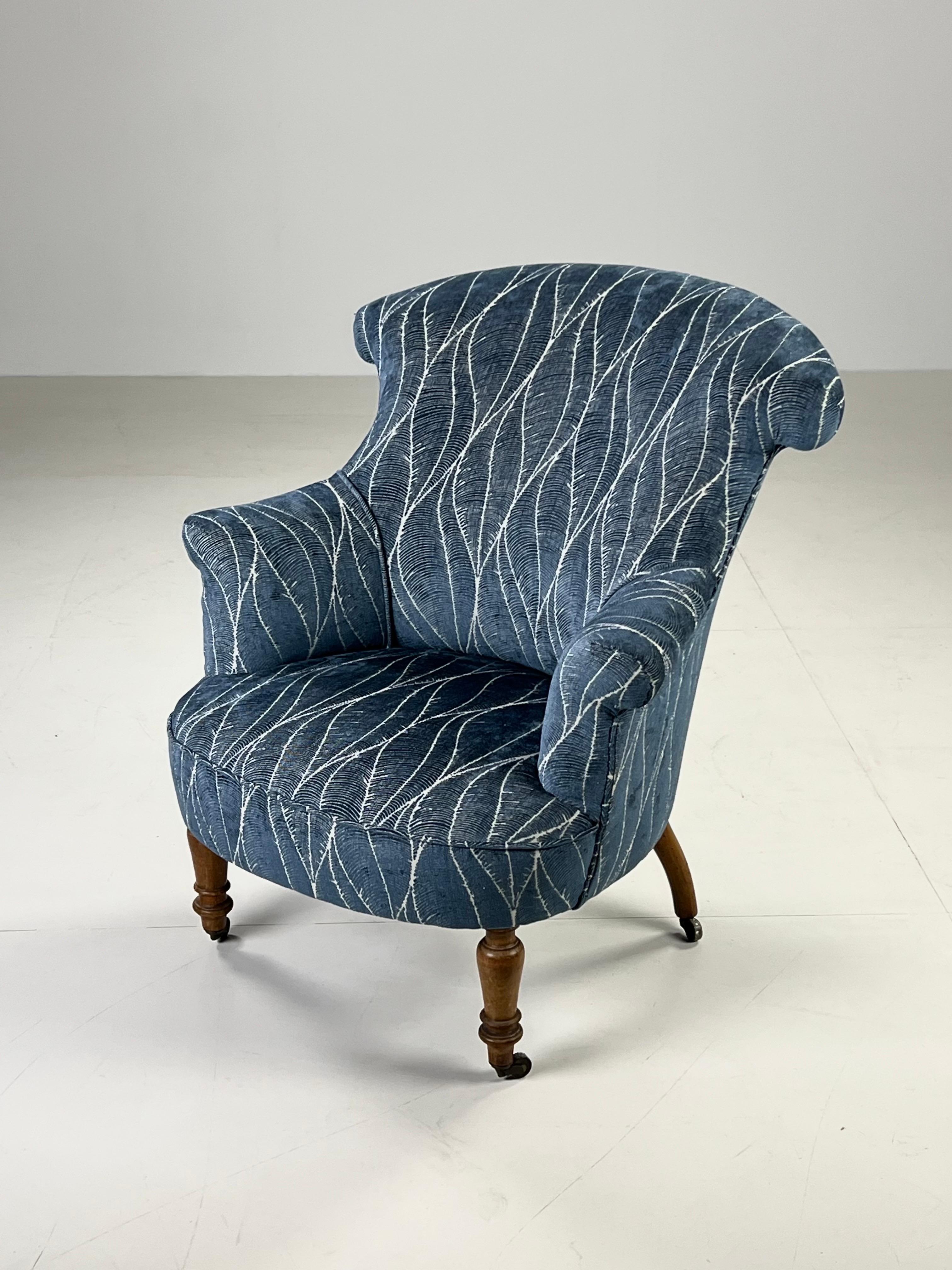 Französische Bergère-Stühle 19. Jahrhundert im Angebot 6
