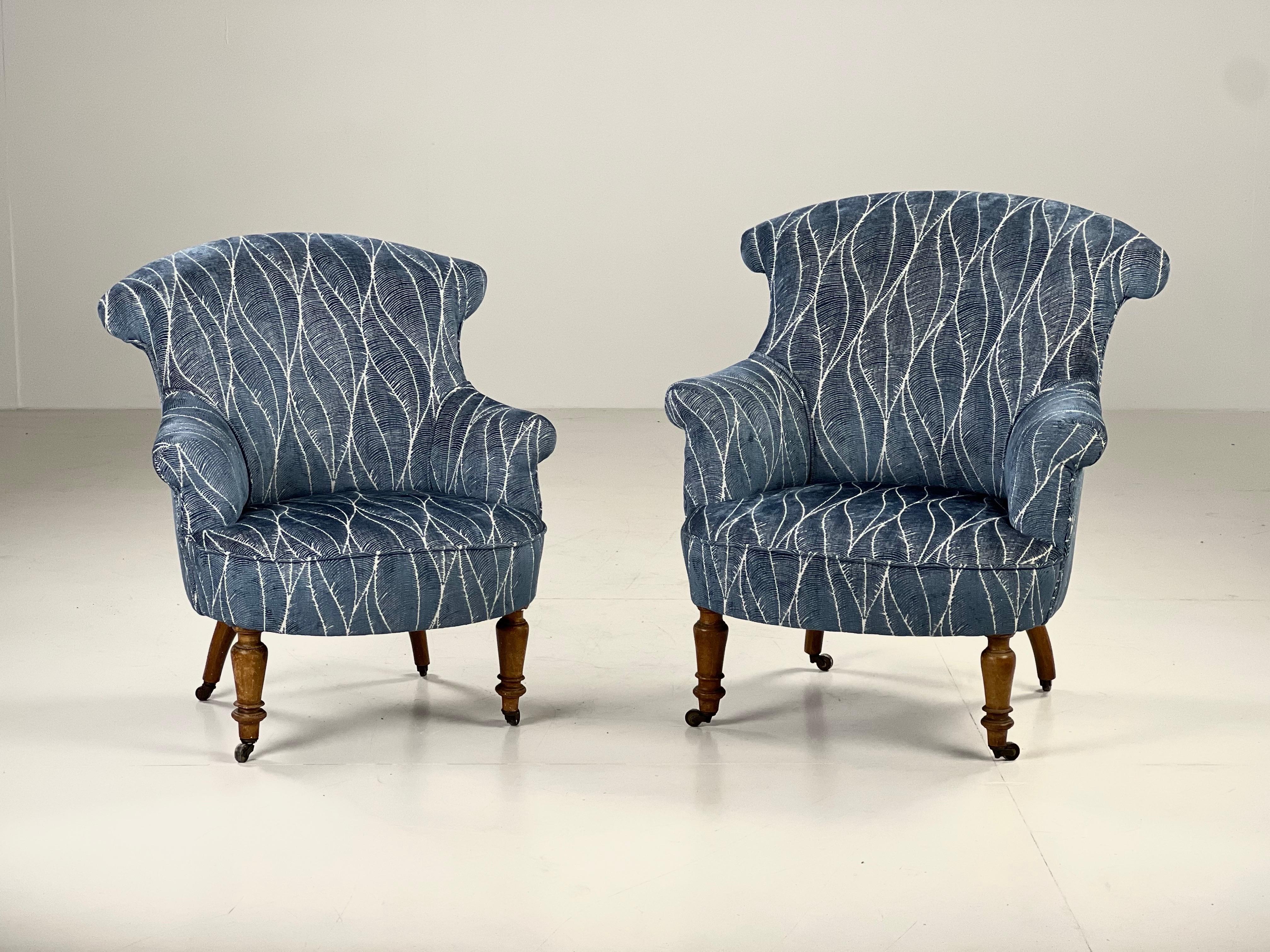 Französische Bergère-Stühle 19. Jahrhundert im Angebot 4