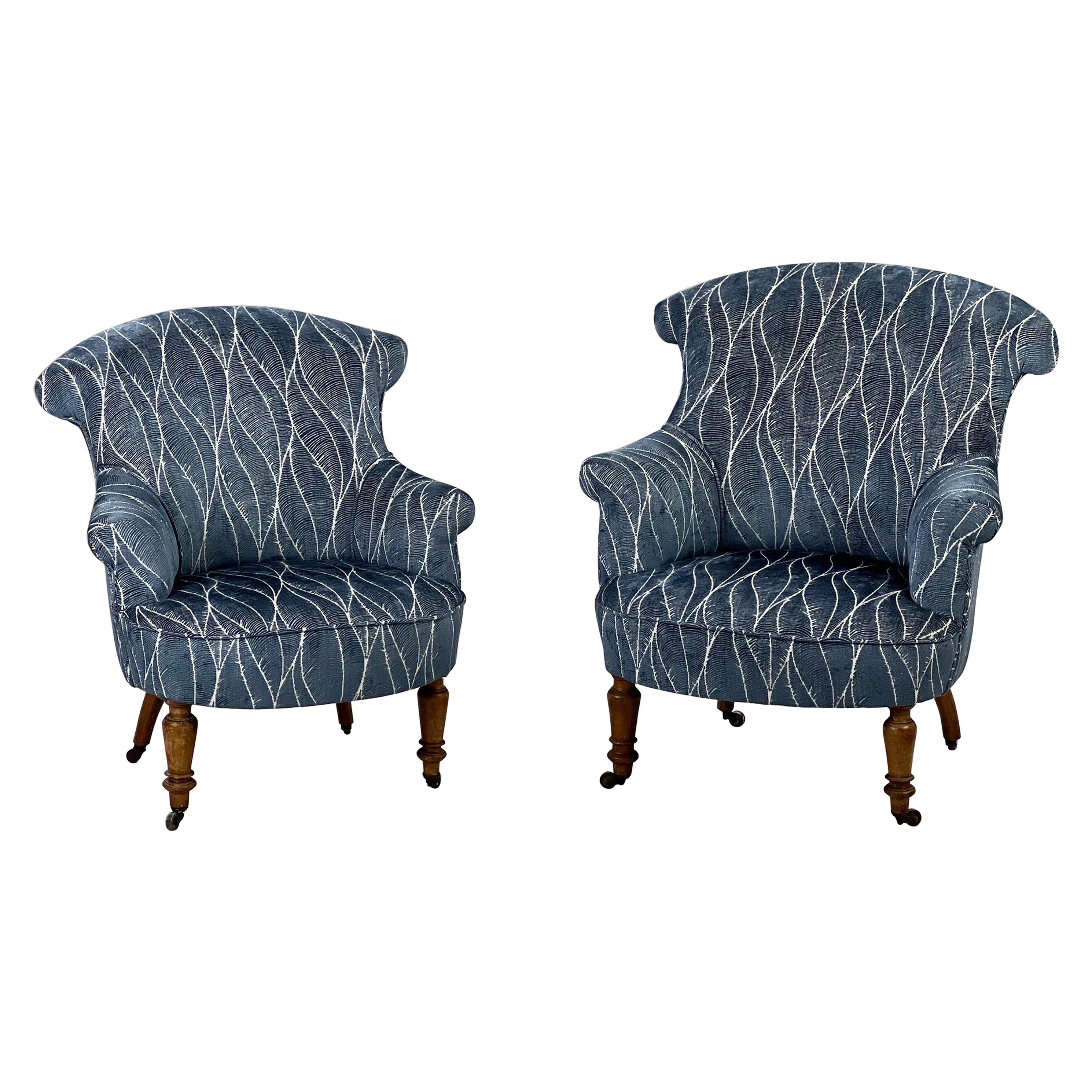 Französische Bergère-Stühle 19. Jahrhundert im Angebot