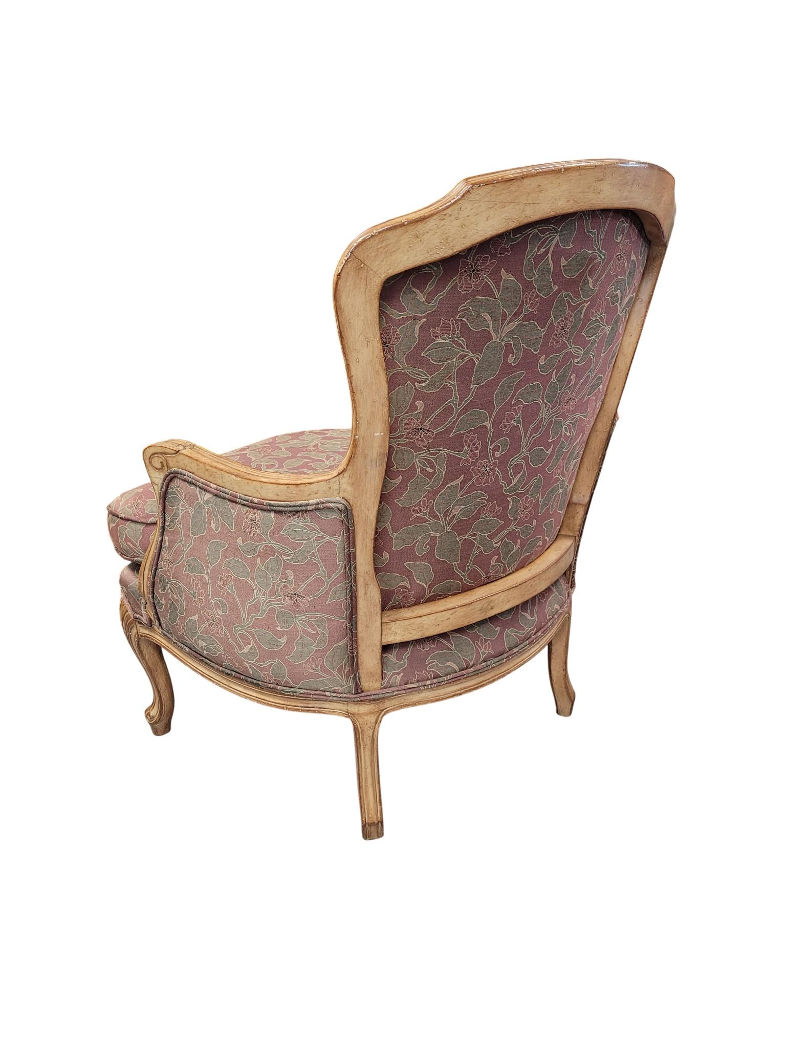 Fauteuil de style Bergère en vente 1