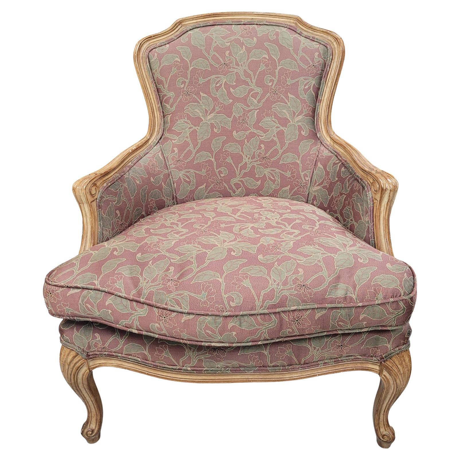 Fauteuil de style Bergère