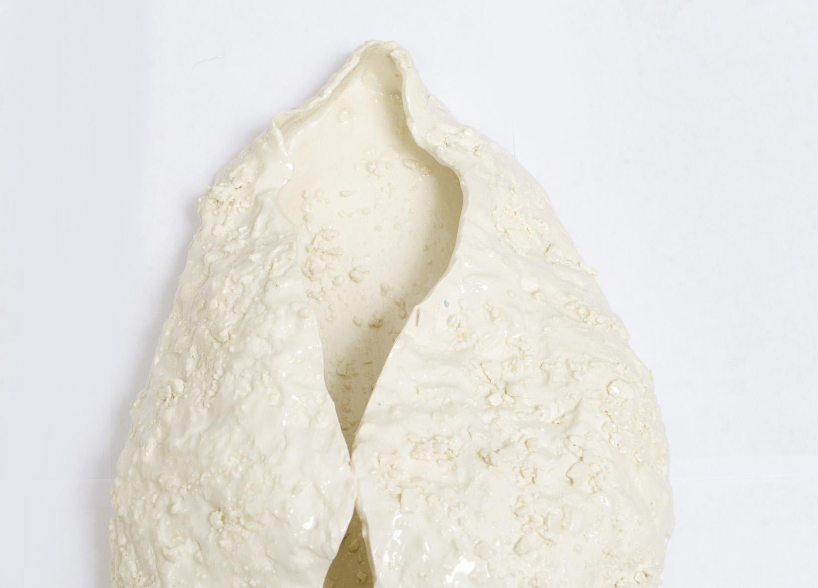 Modern French Bespoke Organic Mona Sconces by Ceramicist Dora Stanczel For Sale