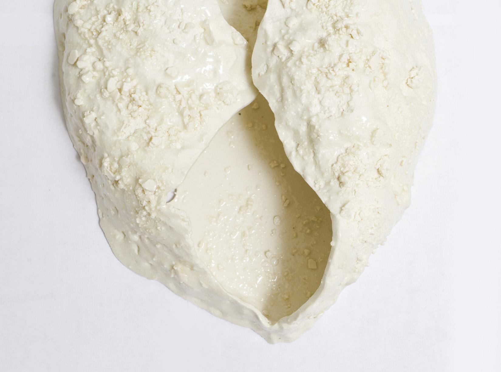 Contemporary French Bespoke Organic Mona Sconces by Ceramicist Dora Stanczel For Sale