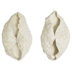 French Bespoke Organic Mona Sconces by Ceramicist Dora Stanczel