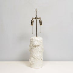 French Bespoke Porcelain Luna Lamp