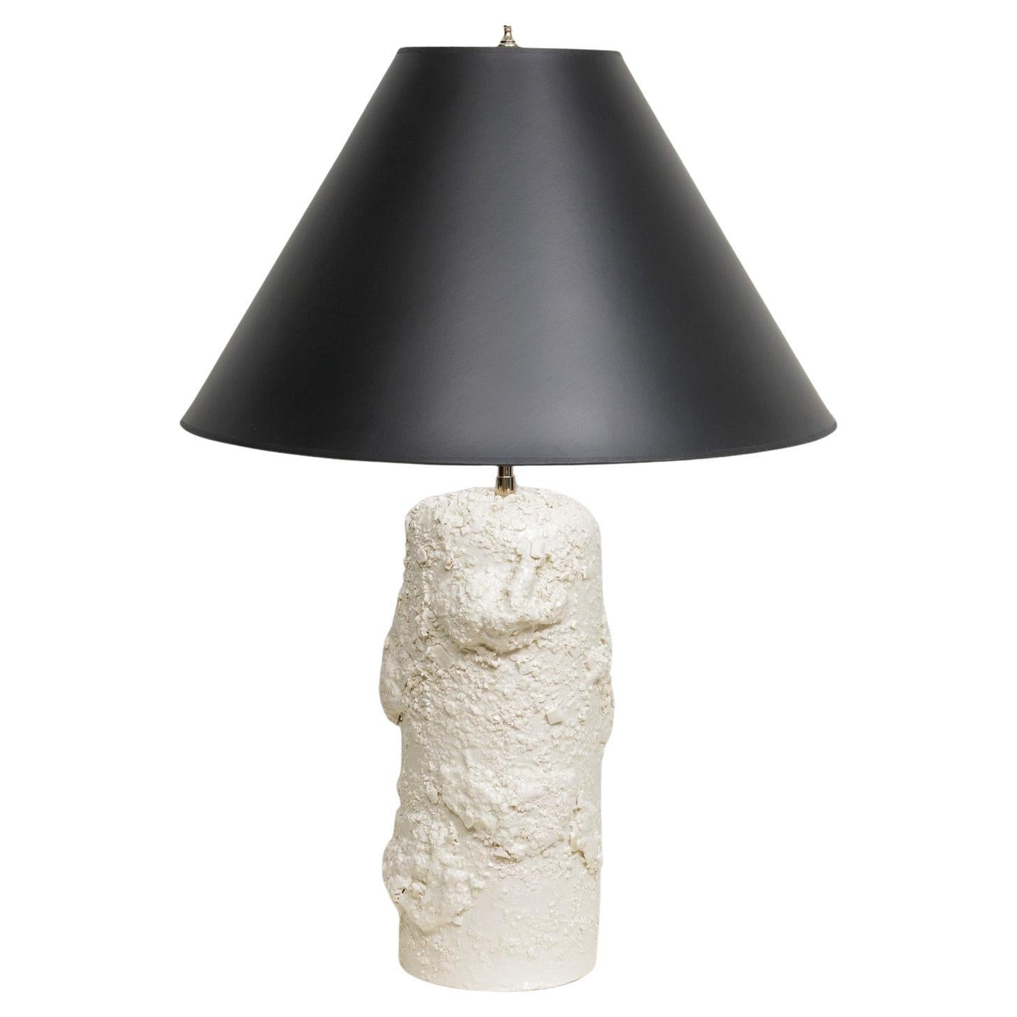 French Bespoke Porcelain Luna Lamp