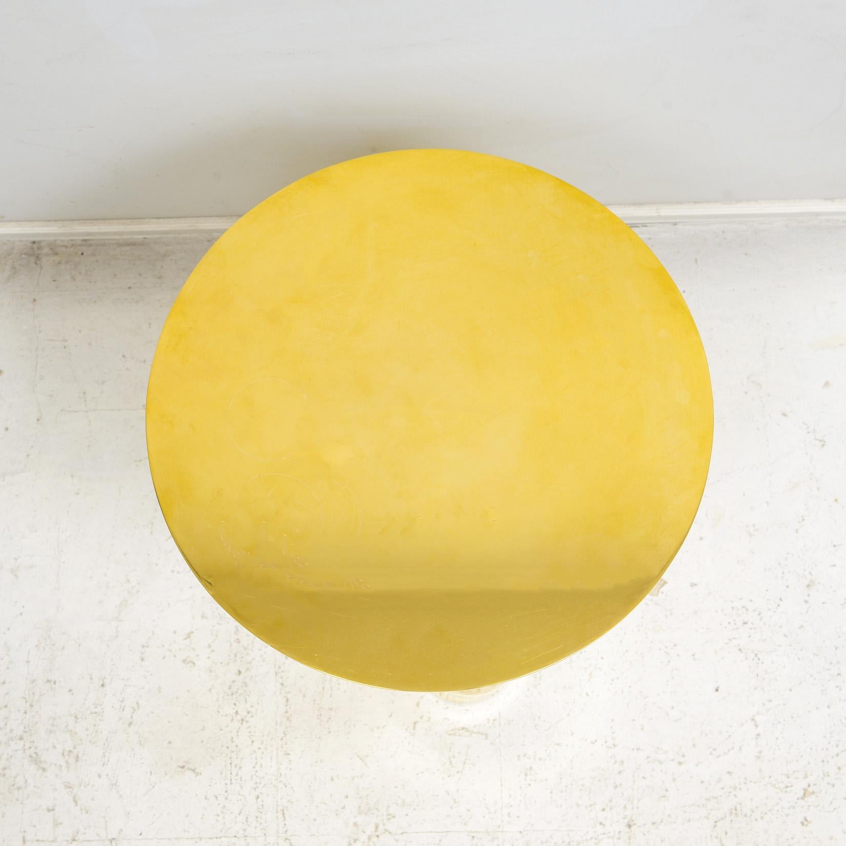 Lampada da tavolo Mino in ottone scultoreo francese Bespoke in vendita 3