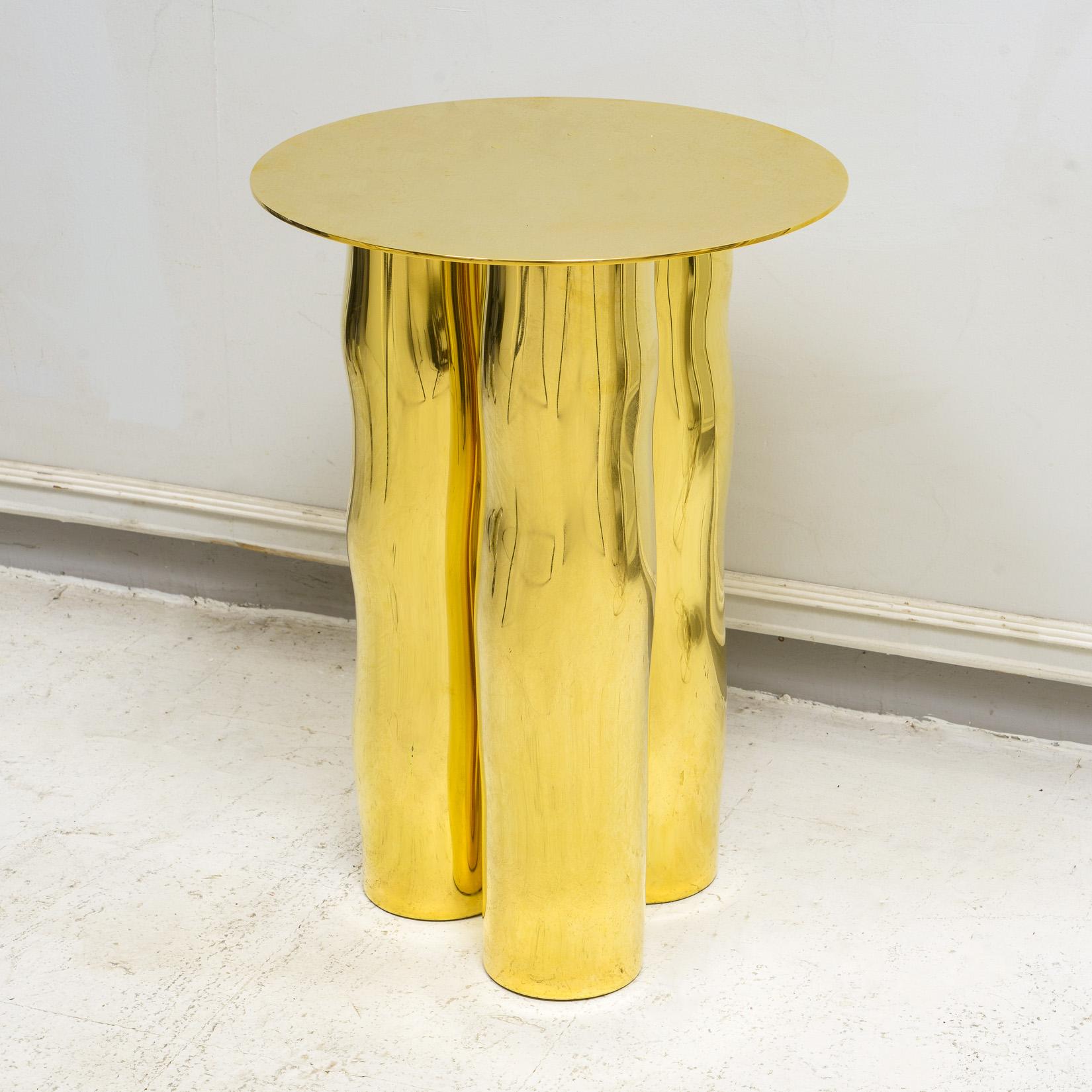 Lampada da tavolo Mino in ottone scultoreo francese Bespoke in vendita 5