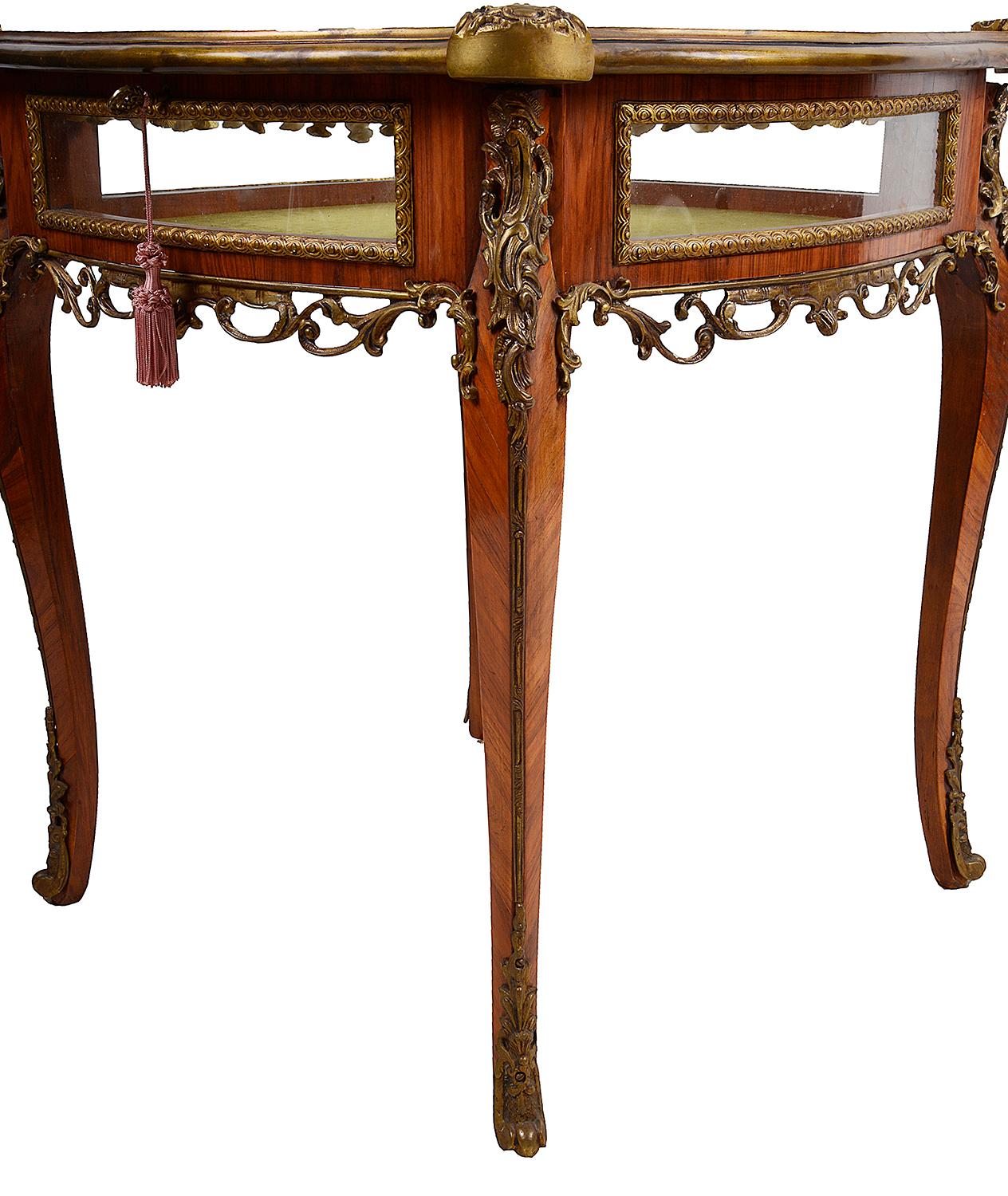 French Bijouterie / Display Table, circa 1920 1